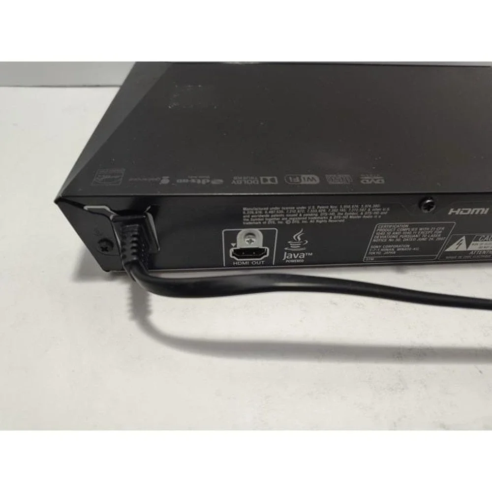 Sony DVD player bdp s2100